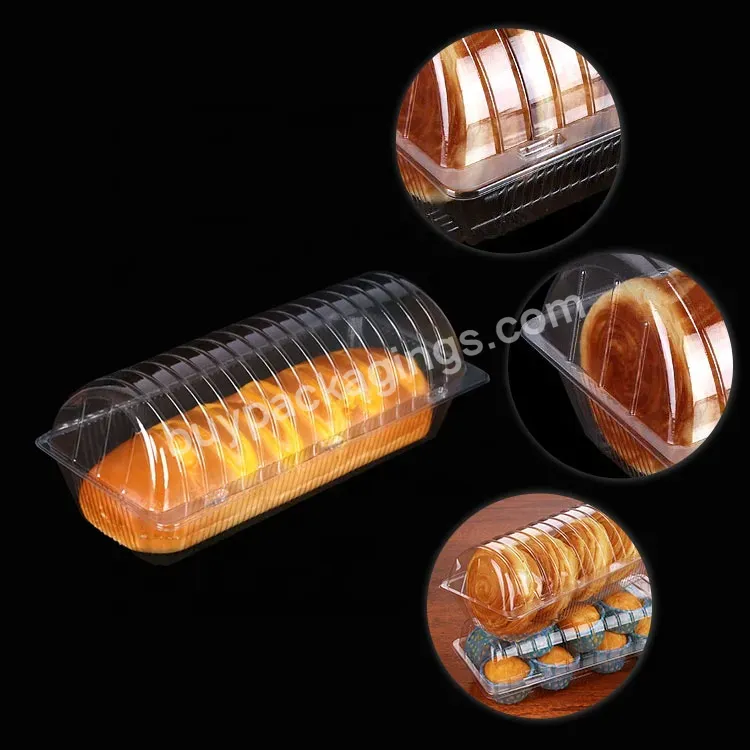 Rectangular Disposable Transparent Pet Clamshell Food Boxes Takeaway Packaging Plastic Cookie Bread Box - Buy Bread Loaf Plastic Keeper Box,Plastic Cookie Box,Food Boxes Takeaway Packaging Disposable.