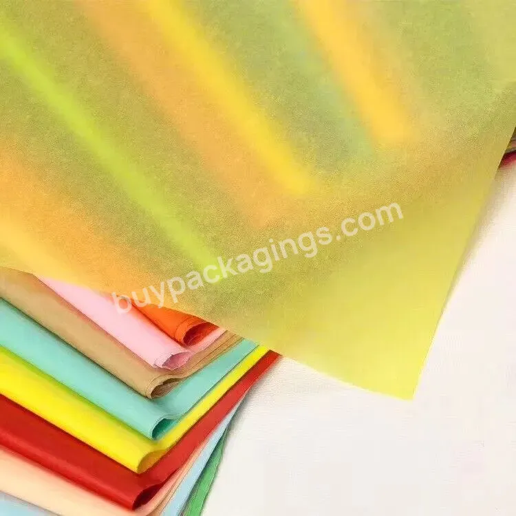 Recyclable Colorful Gold Printing Christmas Gift Flower Packaging 17g Tissue Paper - Buy Tissue Wrapping Paper,Colorful Tissue Paper,Gift Flower Packing.