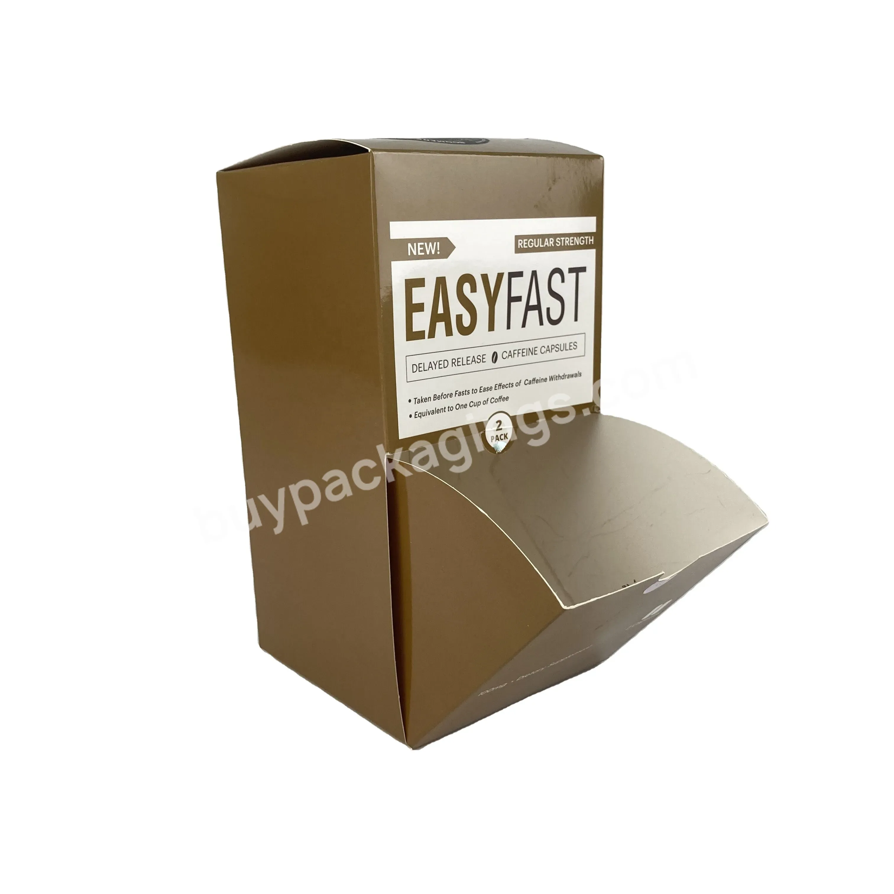 Recyclable Custom Printed Cardboard Retail Display Boxes Glossy Counter Boxes For Sachets Matte Display Paper Box - Buy Cardboard Retail Display Boxes,Counter Boxes For Sachets,Display Paper Box.