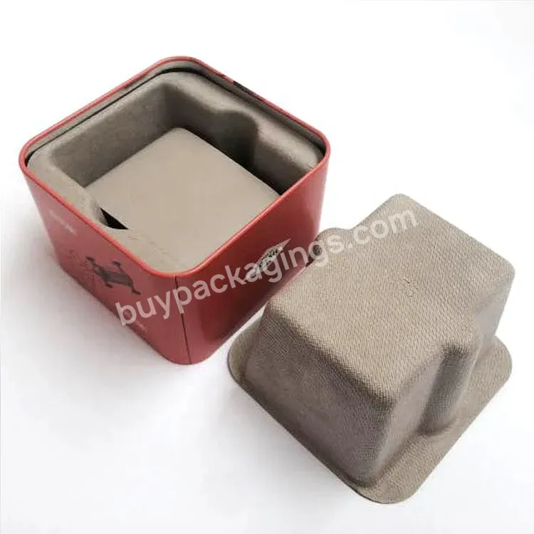 Recyclable Molded Pulp Inner Watch Tray Molded Pulp Inner Packaging Grey - Buy Molded Pulp Tray,Watches Packaging Trays,Molded Paper Pulp Packaging.