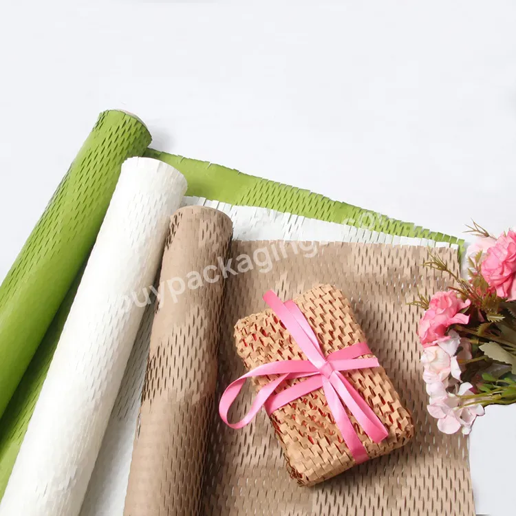 Recyclable Packaging Corrugated Wrap Honeycomb Cushion Wrapping Paper Honeycomb Packing Paper - Buy Honeycomb Packing Paper,Honeycomb Cushion Wrapping Paper,Corrugated Wrap.