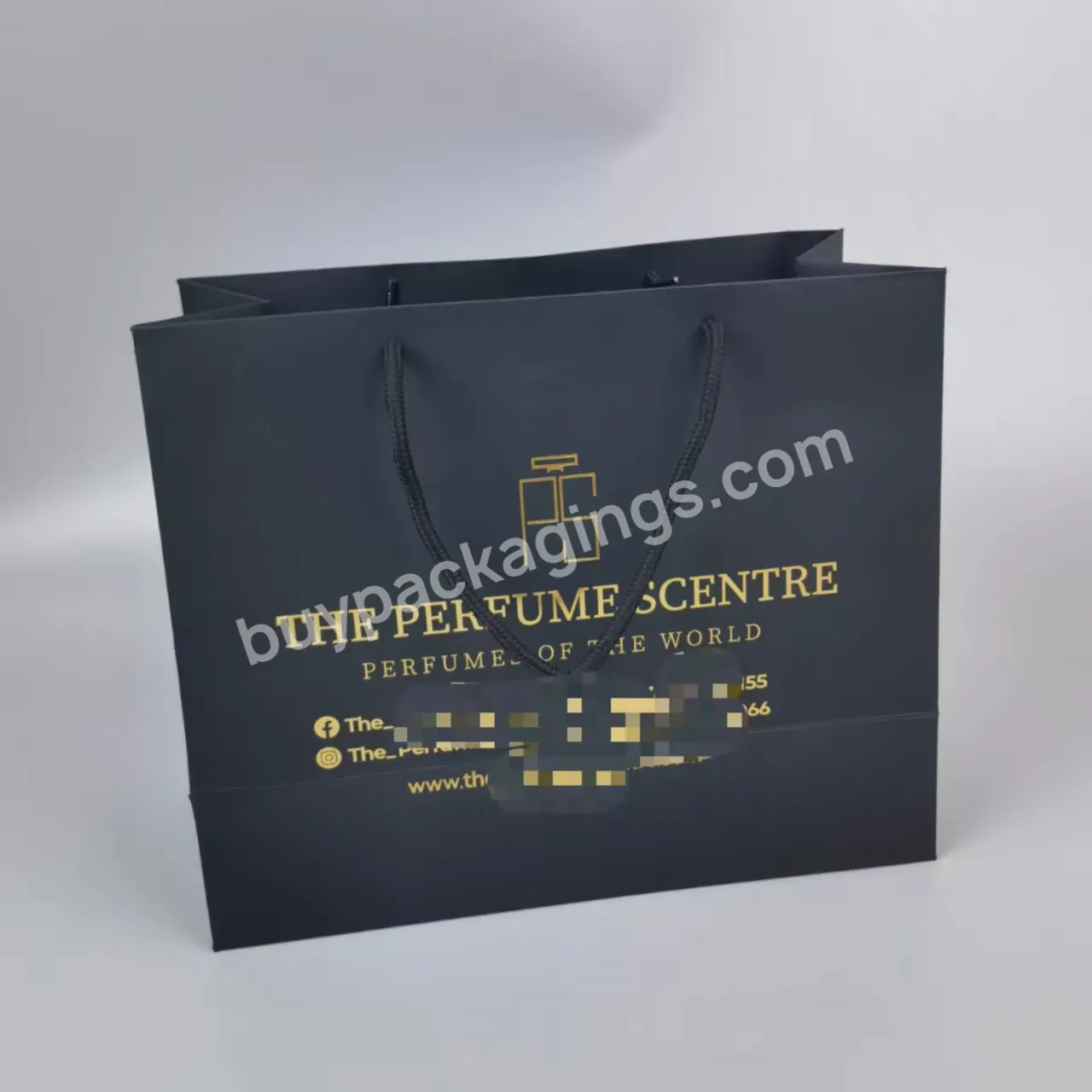 Recyclable Paper Bag With Logo Custom Perfume Packing Paper Bag Christmas Gift Paper Bag - Buy Christmas Gift Paper Bag,Perfume Packing Paper Bag,Recyclable Paper Bag With Logo.
