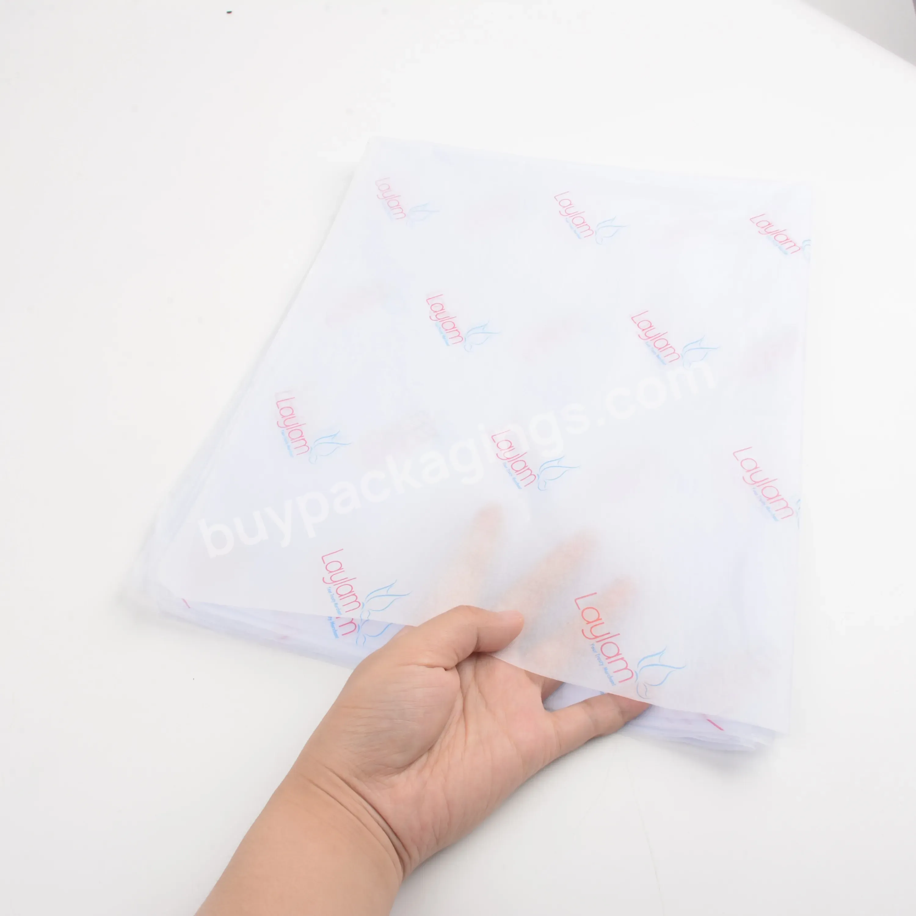 Recyclable Wrapping Tissue Paper For Clothes/flowers/gifts Custom Own Brand Logo Packaging Tissue Paper - Buy Wrapping Clothing/flower/gift,Multiple Color Options,Customized Logo And Size.