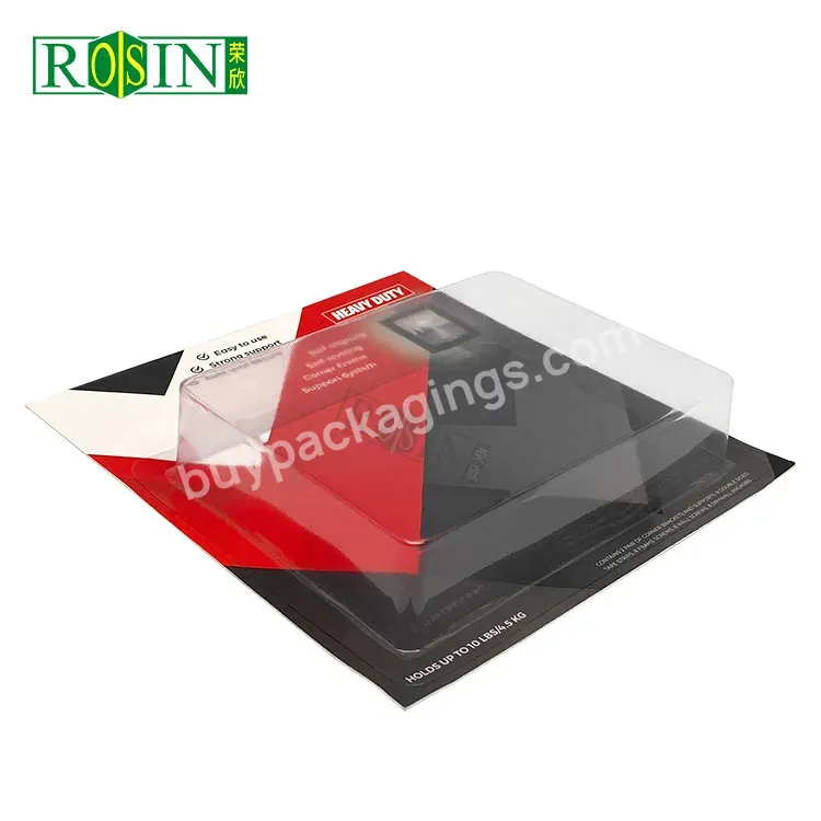 Recycled Custom Printing Insert Card Plastic Blister Package Hardware Slide Blister Clamshell Packaging