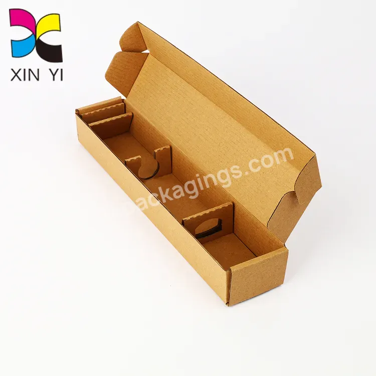Recycled Customized Brown Corrugated Paper With Insert Tray Packing Mailer Box - Buy Mailer Box,Brown Corrugated Paper Box,Recycled Customized With Insert Tray Mailer Box.