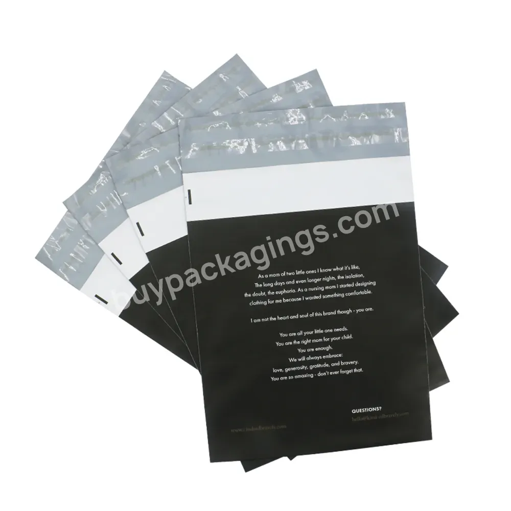 Recycled Factory Wholesale Poly Mailer Matte White E-commerence Mailing Logo Bags Poly Shipping Bag Double Adhesive - Buy Mailer Bag Double Adhesive,Recycled Shipping Bag,Plastic Shipping Bags.