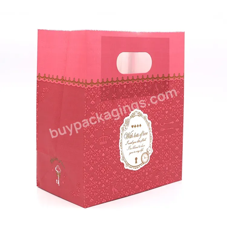 Recycly Widely Uesd Die Cut Design Shopping Paper Bag - Buy Die Cut Paper Bag,Shopping Paper Bag,Widely Used Paper Bag.