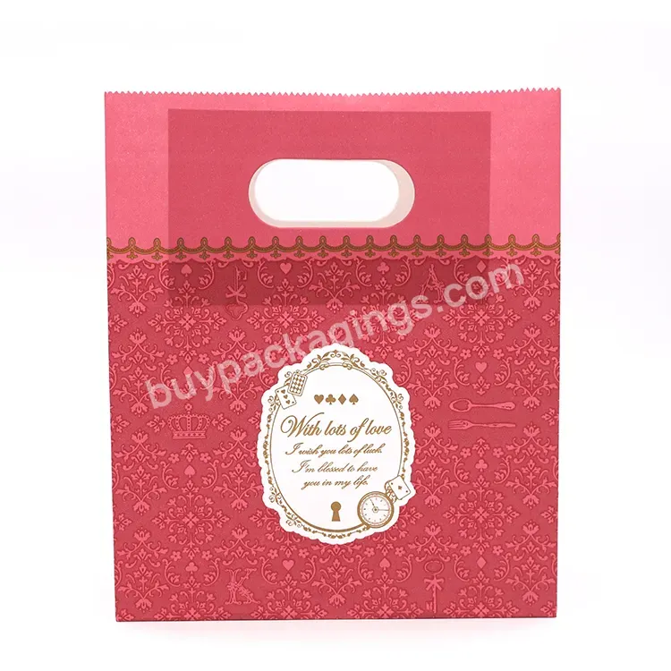 Recycly Widely Uesd Die Cut Design Shopping Paper Bag - Buy Die Cut Paper Bag,Shopping Paper Bag,Widely Used Paper Bag.