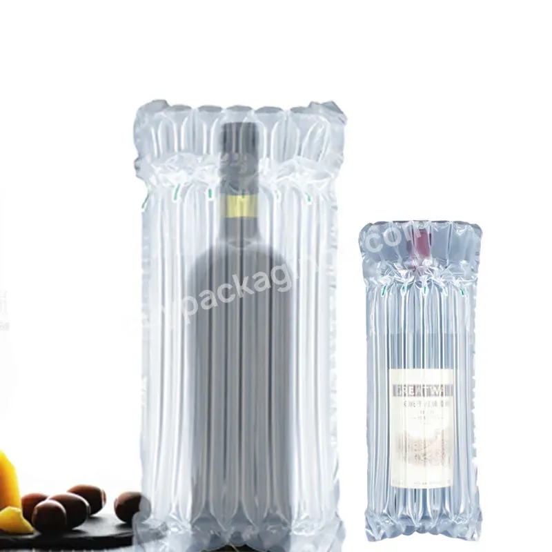 Reducing Damage Percentages Transport Bubble Air Cushion For Glass Bottle Air Protection Packaging - Buy Air Column Roll,Wrap Bottle Air Column Bubble,Air Column Packaging.