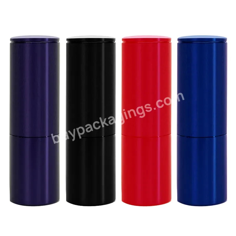 Refillable Lipstick Tubes Custom Refills Packaging Aluminum Lipstick Containers Metal Lipstick Tubes - Buy Aluminum Lipstick Tube,Mental Lipstick Tube,Empty Lipstick Tubes.