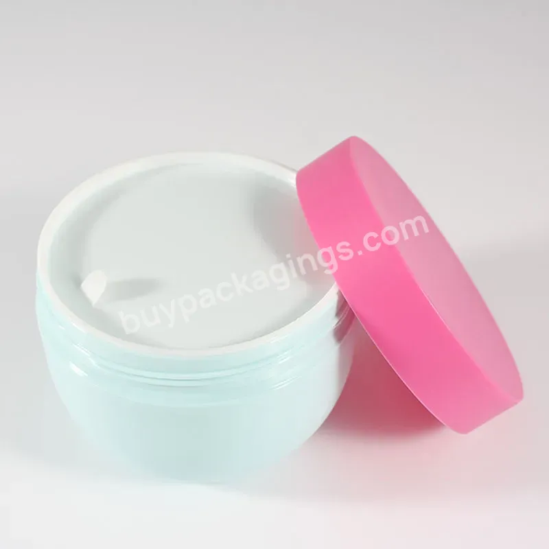 Refillable Makeup Cosmetic Container 150ml 200ml 300ml Custom Plastic Cosmetic Jar For Body Face Cream - Buy Custom Packaging,Cosmetic Pot Jars,500 Ml Plastic Container.