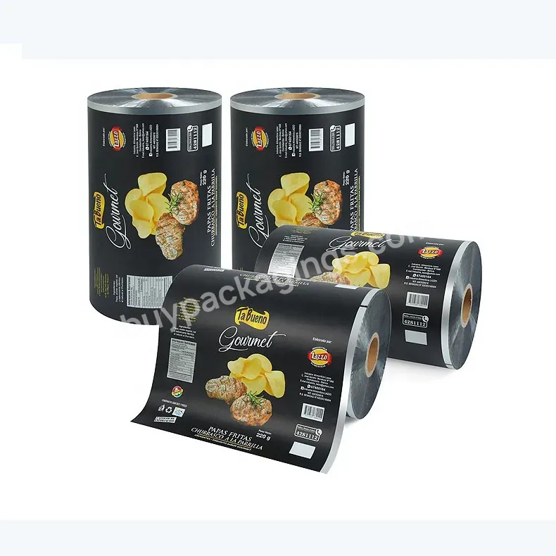 Reputable Supplier Food Packaging Metallized Crisp Potato Plantain Chips Laminating Flexible Roll Film - Buy Rolling Film,Packaging Film Roll,Laminating Film Roll.