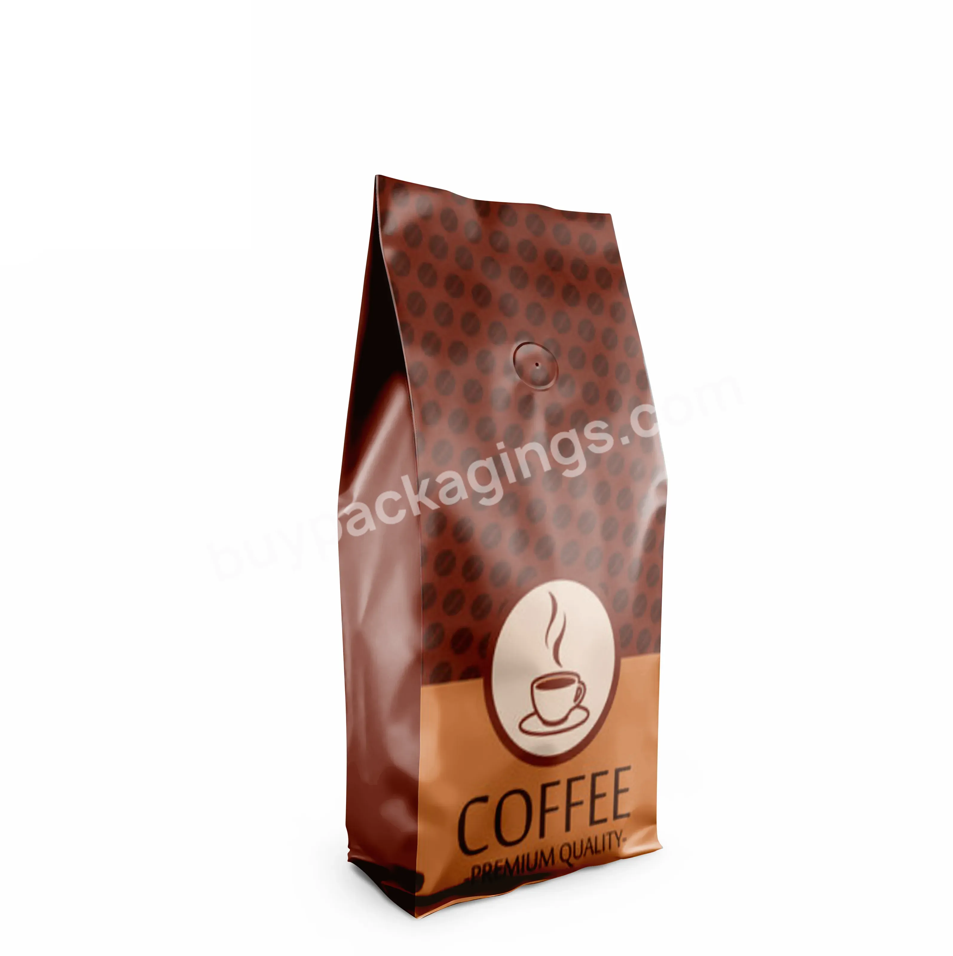 Resealable Aluminum Foil 250g 340g 500g Side Gusset Coffee Bags With Vent Custom Print Smell Proof Matte Coffee Packaging Bag - Buy Coffee Bag Packaging Matte,Coffee Bag With Vent,340 G Coffee Bags.