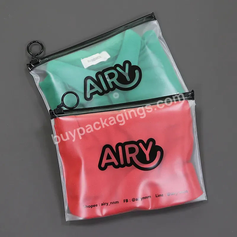 Resealable Customized Lady Frosted Pvc Plastic Zip Lock Small Pouches Cosmetic Clothing Zipper Packaging Bags - Buy Resealable Customized Lady Frosted Pvc Plastic Zip Lock Bag,Plastic Zip Lock Small Pouches Bag,Zipper Packaging Bags.