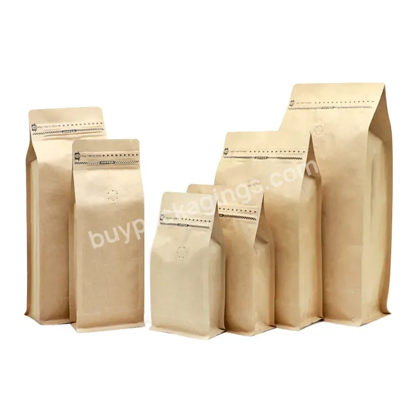 Resealable Good Grade Kraft Paper Bag Printed Kraft Paper Packaging Bag Coffee Bag For Tea Packaging Pouch - Buy Coffee Bag,Kraft Paper Packaging Bag,Tea Bag.