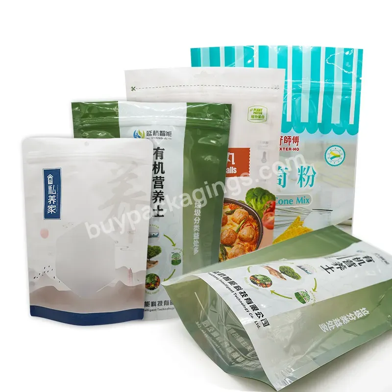 Resealable Zip Lock Doypack Stand Up Pouch Clear Transparent Plastic Packaging Bag With Zipper - Buy Pouch Stand Up,Plastic Bag With Zipper,Transparent Packaging Bags.