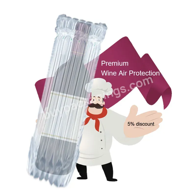 Reusable Friendly Wrap Wine Bottle Inflatable Bubble Packing Air Column Bag - Buy Inflatable Packaging Bag For Shipping,Edge Protector For Ipad Ipone Laptop Wine Bottle Fruits,Shock Proof Packaging Air Protection Bubble Column For Mug.