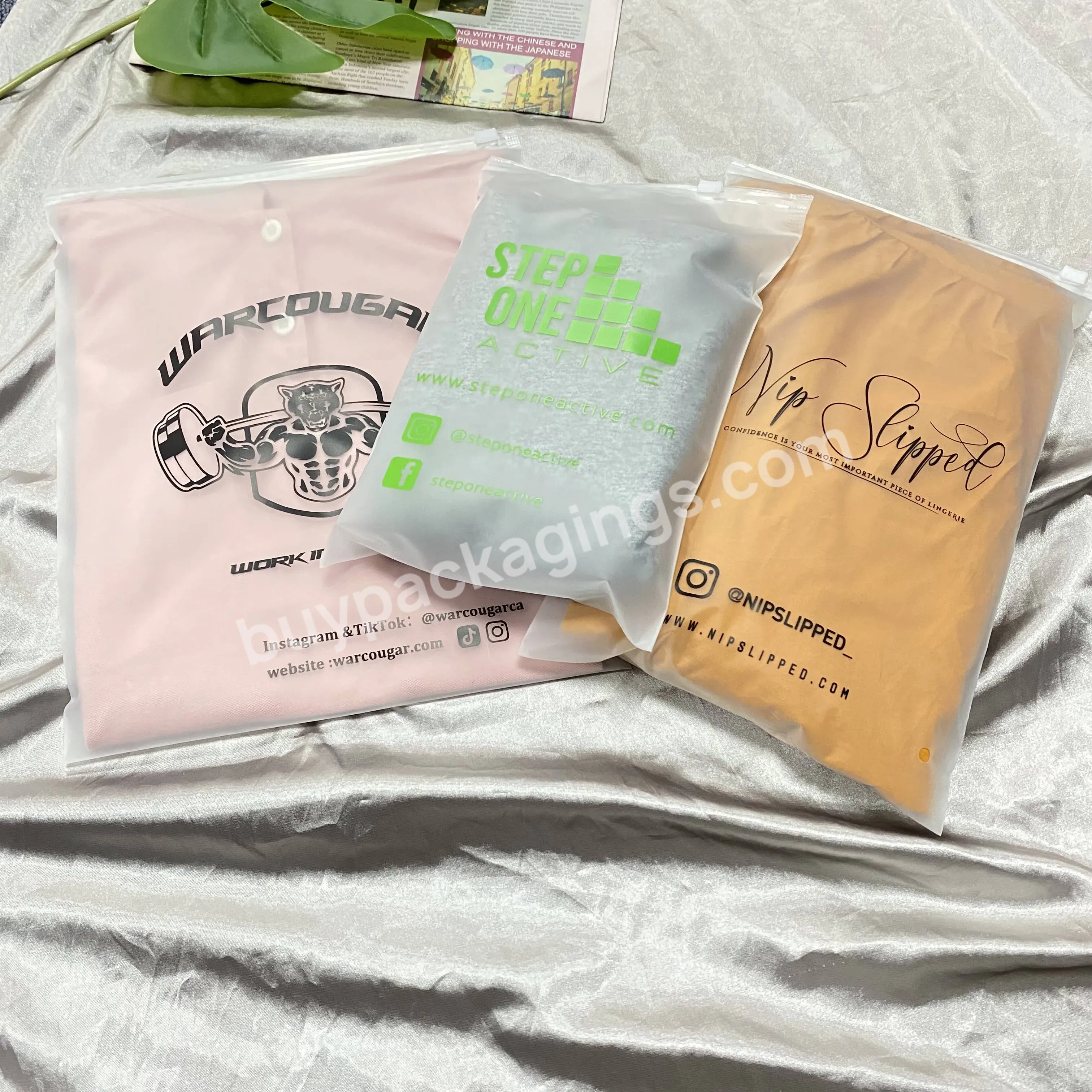 Reusable Packaging Frosted Self Sealing Bags T-shirt Frosted Plastic Packaging Bags - Buy Frosted Self Sealing Bags,T-shirt Frosted Plastic Packaging Bags,Zipper Bag.