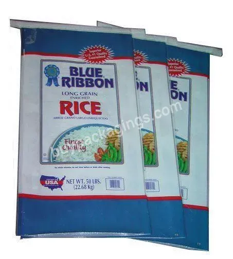 Reusable Uv Protection 20kg 50kg Printing Plastic Rice Packaging Design - Buy Rice Packaging Design,China Pp Woven Laminated Bag,Rice Packaging.