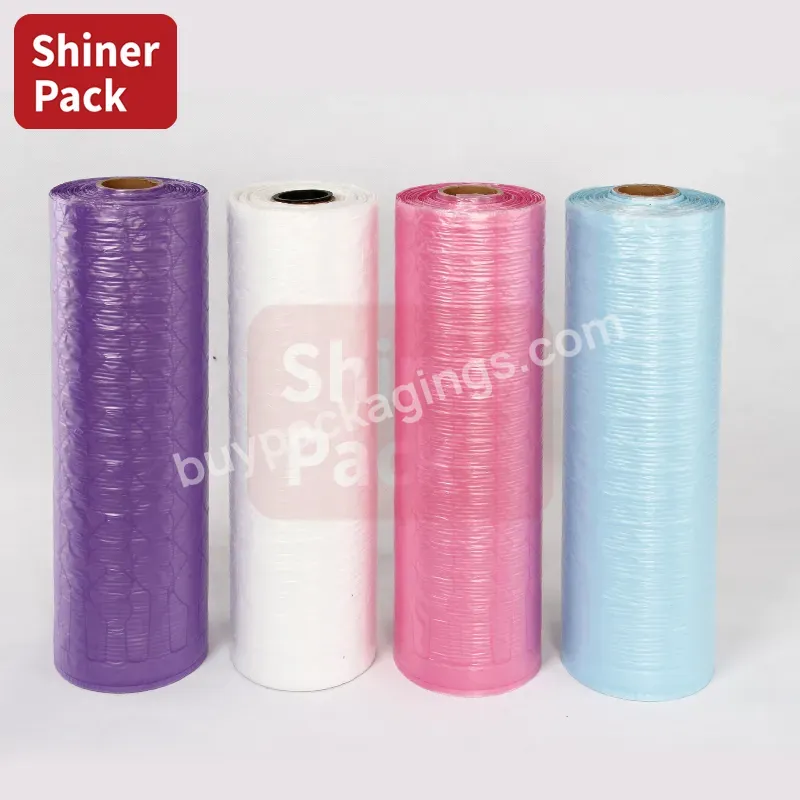 Rohs Colorful Premium Quality Touch Enabled Inflatable Air Bubble Films Wrap Roll - Buy Air Cushion Bubble Film Roll,Inflatable Air Cushion Wrap,Protective Packaging Cushion Film.