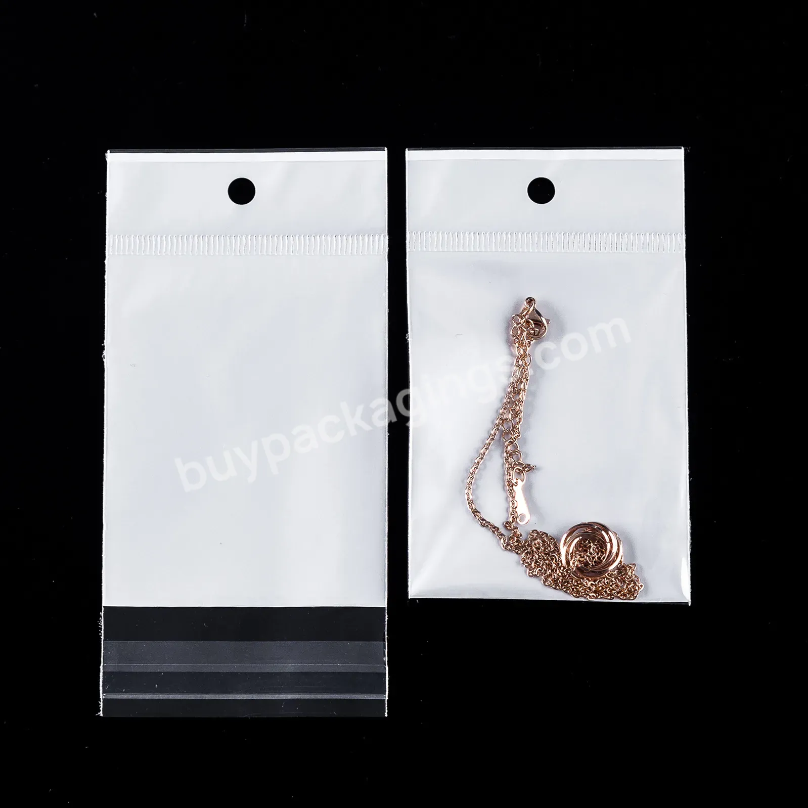 Rts Product Transparent Self Adhesive Reusable Plastic Packing Gift Opp Bag With Hanging Hole - Buy Opp Bag With Hanging Hole,Rts Product Transparent Self Adhesive Reusable Plastic Packing Gift Opp Bag,Custom Cellophane Polybag Packaging Clear Plasti