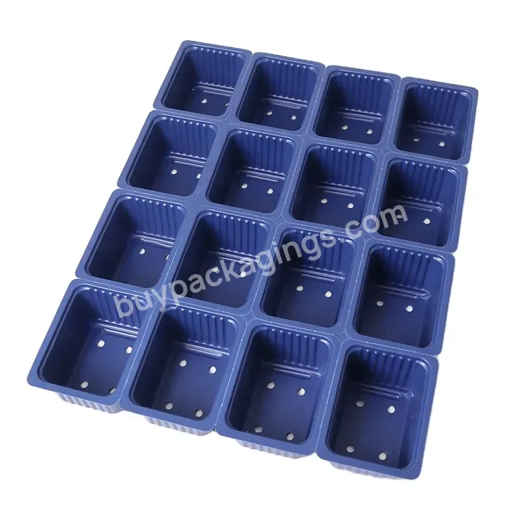 Sample Freely Blue Single 16 21 Nursery Seed Tray Customized For Rice Seeding Tray Accept Individual Sale - Buy Seed 16 21 Cell Tray,Single Paddy Seed Trays,Rice Seeding Tray.