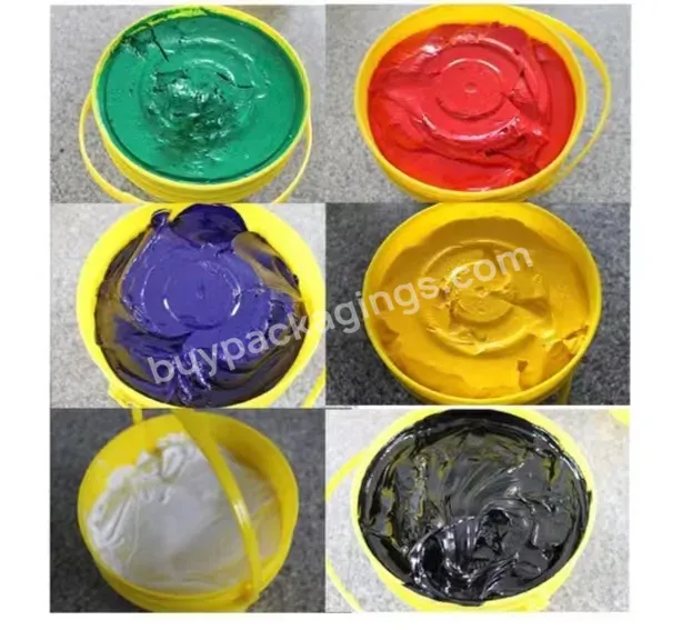 Screen Printing Material Color Plastisol Ink - Buy T-shirt Printing Machine Ink,Solvent Based Printing Ink,Color Shifting Ink.
