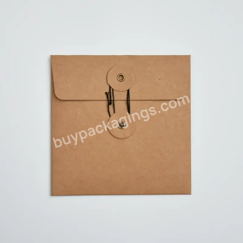 Self-adhesive Envelope Bag Thickened Vintage Kraft Paper Envelope File Packaging - Buy Brown Kraft Paper Envelope For Invitation,Kraft A4 Thick Kraft Envelope,Recycled Kraft Paper Mailer.