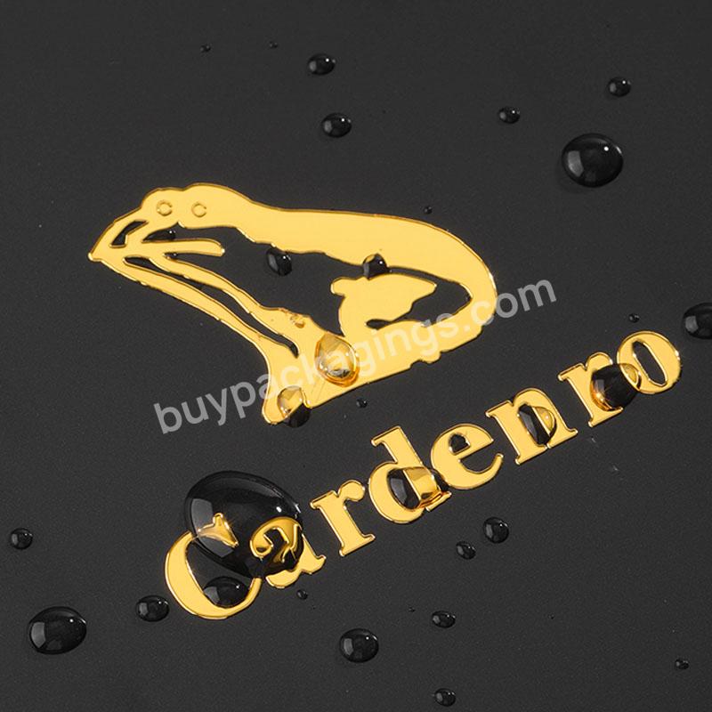 Self Adhesive Vinyl Customized Printing Clear Gold Foil Water Proof Plastic Stickers Transparent Logo Label - Buy Water Proof Plastic Stickers,Transparent Logo Label,Customized Printing Clear Gold Foil Water Proof Plastic Stickers.