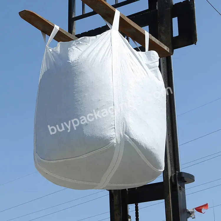 Sgglobal 1 Ton Jumbo Big Fibc Bulk 1000kg 1500kg 2000kg Sack Baffle Q Conductive Anti Static Pp Woven Plastic Super Bag - Buy Waterproof Super Bulk Bag,Ton Bag,Polypropylene Big Bag.