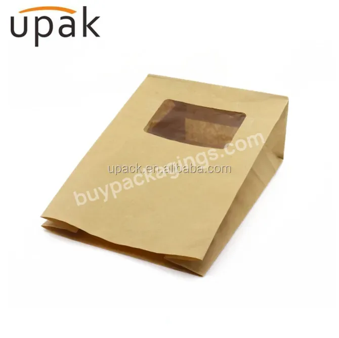 Sgs Certificated Eco Friendly Food Grade Kraft Paper Bag For Flour - Buy Eco Paper Bags For Flour,Food Grade Kraft Paper Bag For Flour,Flour Paper Bag.