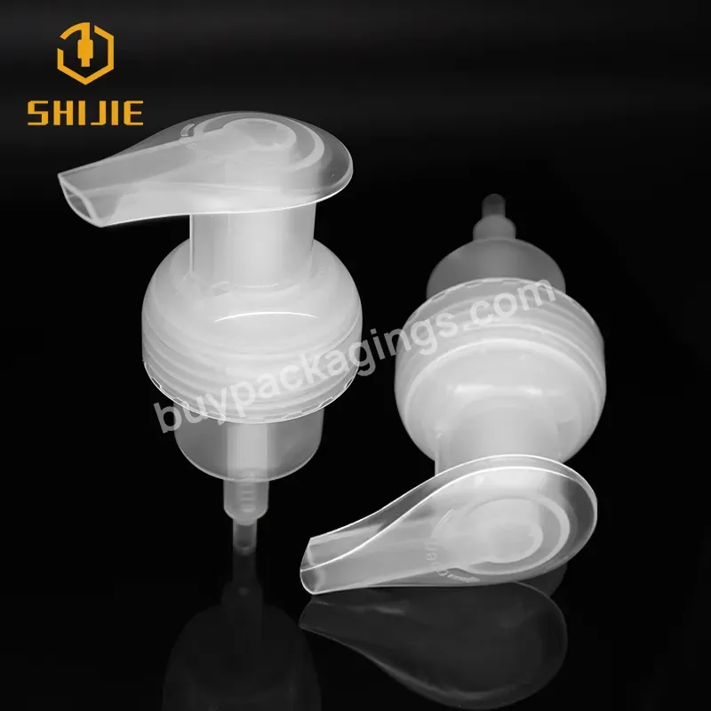 Shijie Bottle Foam Pump Plastic Metal Foam Pump For Cosmetic Shampoo Bottle - Buy Foam Pump,4/400 24/410 24/415 28/400 28/410 18 415 Foam Pump,Plastic Foam Pump.