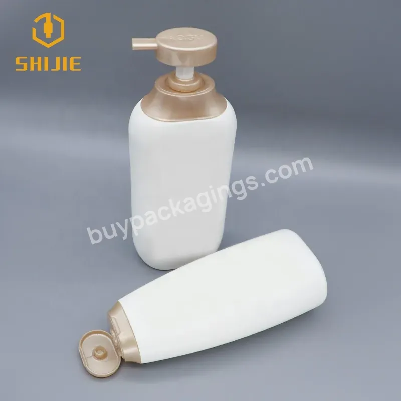 Shijie Custom Eco-friendly 100 Ml 120ml 250ml 300ml 500ml Pet White Plastic Cosmetic Bottle Shampoo Bottle With Lotion Pump - Buy Cosmetic Bottle Shampoo Bottle,Shampoo Bottle With Lotion Pump,Eco-friendly Baby Shampoo Bottle With Lotion Pump.