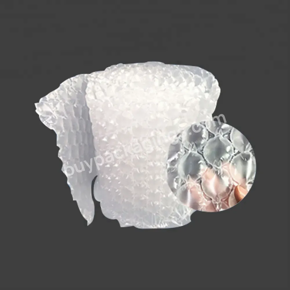 Shockproof Air Bubble Packaging Cushion Film Wrap Roll - Buy Inflatable Air Filled Bubble Cushion Wrap Pillow Packaging Bag Packing Film Making Machine,Inflatable Air Cushion Bag Film Packaging Roll Packing Machine,Bubble Packaging.