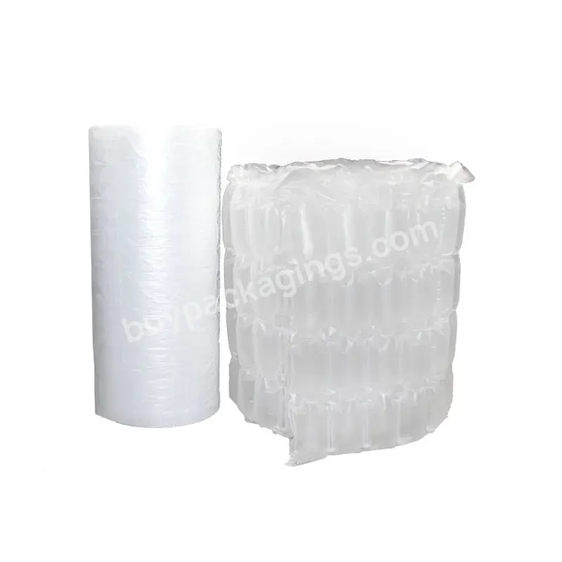 Shockproof Air Cushion Film Wrapping Roll Packing Material - Buy Inflatable Safety Air Cushion Bag Packaging Film,Air Pillow Bag Film Packing For Void Fill,Air Cushion Plastic Bubble Bag Wrap Roll.