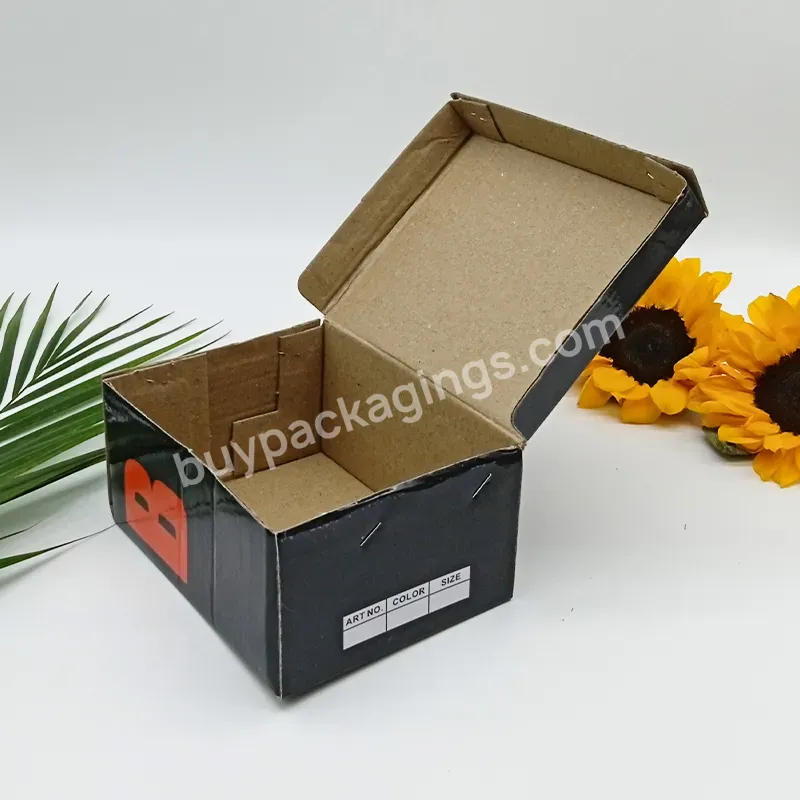 Shoebox Packaging Corrugated Paper Sneaker Shoe Box With Custom Logo Paper Boxes - Buy Yeezy Gym Shoes And Box,High-heeled Shoes Box,Mini Shoe Box.