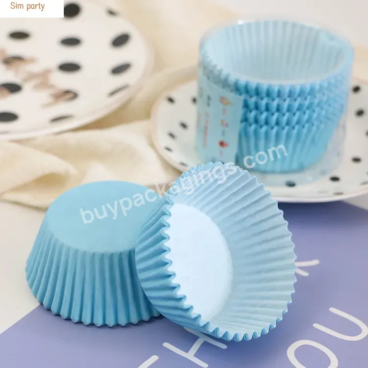 Sim-party Cheap 100pcs Pastry Bakery Disposable Cupcake Cups Packaging White Muffin Paper Cup Tray - Buy White Muffin Paper Cup,Disposable Cupcake Tray Packaging,Homemade Muffin Tray.