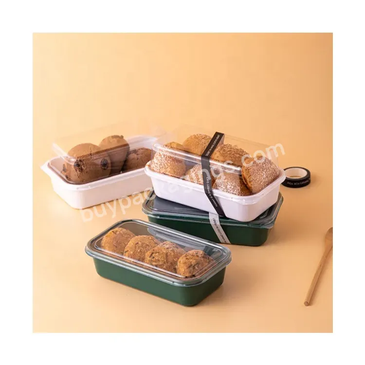 Sim-party Chinese Food Grade Bakery Clear Lid White Green Pastry Boxes Plastic Box For Dessert - Buy Plastic Box For Dessert,White Green Pastry Boxes With Clear Lid,Plastic Boxes For Cookies.