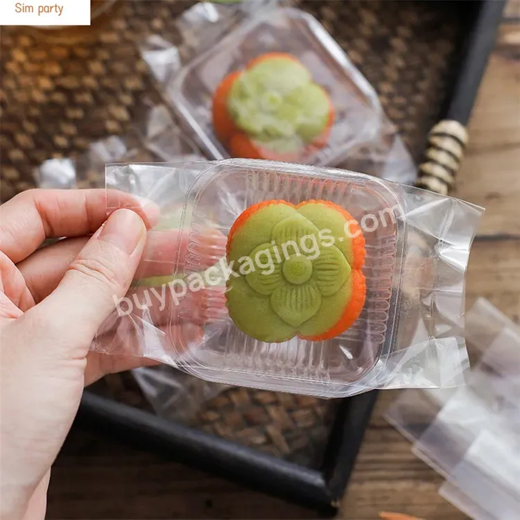 Sim-party Factory Thicker 50g 80g 100g Pastry Bakery Transparent Heat Sealing Bag Mooncake Plastic Bags - Buy Mooncake Plastic Bags,Bakery Transparent Heat Sealing Bag,Factory Thicker 50g 80g 100g Pastry Bag.