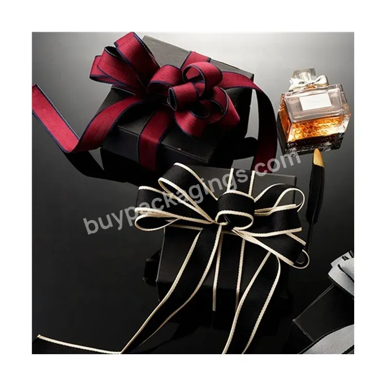 Sim-party Luxury Cake Gift Box Decorated Bow Double Colors Bouquet Ribbons Korean Flower Material Ribbon