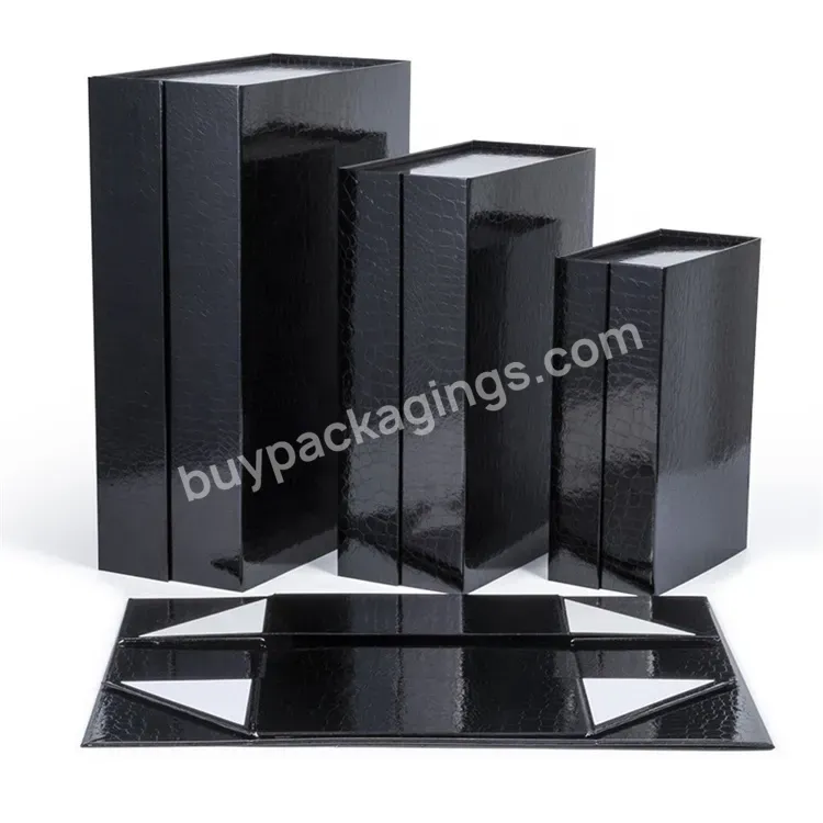 Sim-party Luxury Specialty Coated Cardboard Folding Magnet Gift Packaging Custom Magnetic Box - Buy Folding Magnetic Gift Box,Custom Magnetic Box,Christmas Gift Box With Ribbon Closure.