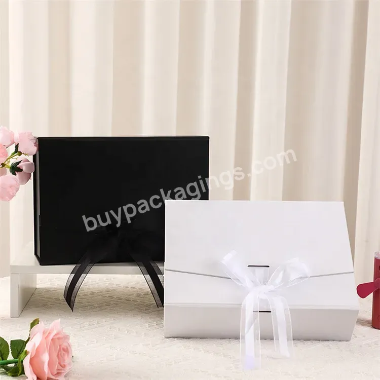 Sim-party Luxury Stock Cosmetic Foldable Magnetic Gift Box Luxury Gift Box With Ribbon Bow - Buy Magnetic Gift Box,Luxury Gift Box With Ribbon Bow,Wholesale Magnetic Box.