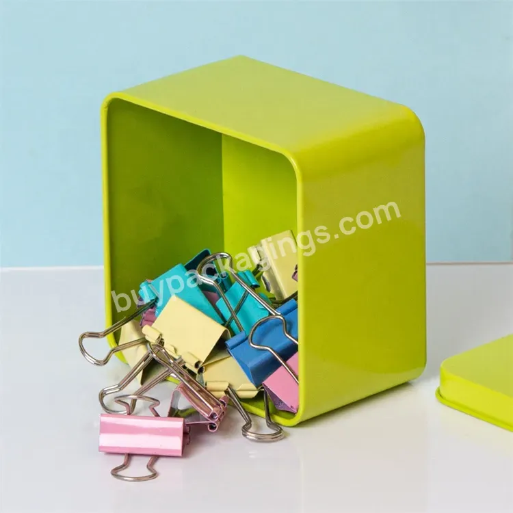 Sim-party Stock 9*9*5cm Square Candy Coffee Universal Packaging Sealed Metal Box Mint Tea Tin Box - Buy Metal Biscuit Tin Box,Small Metal Tin Boxes,Metal Soap Tin Box.
