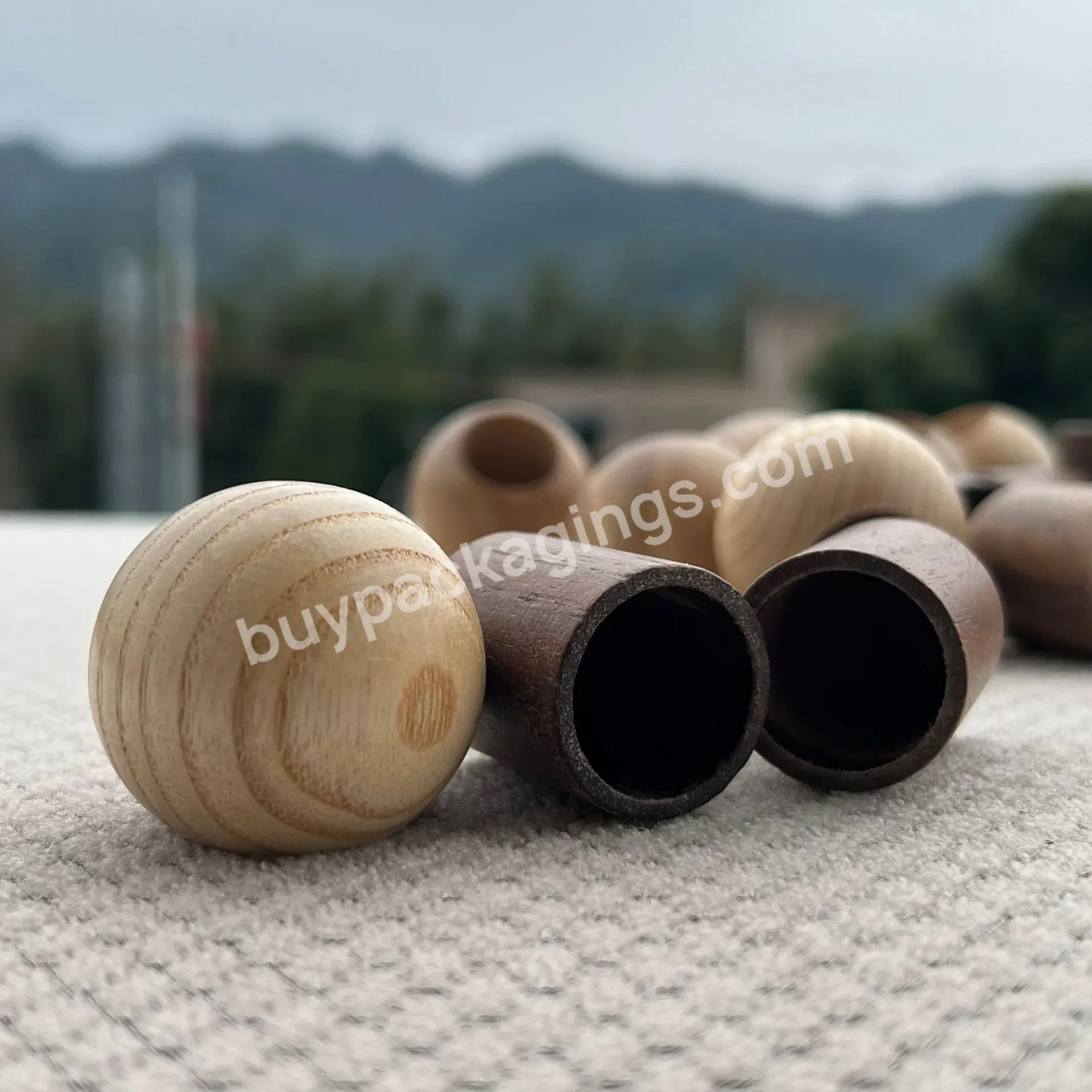 Simple Design Round Ball Wooden Perfume Bottle Cap Wood Perfume Lid - Buy Wooden Caps For Perfumes,Wooden Crafts Wooden Cover,Simple Wooden Lid.