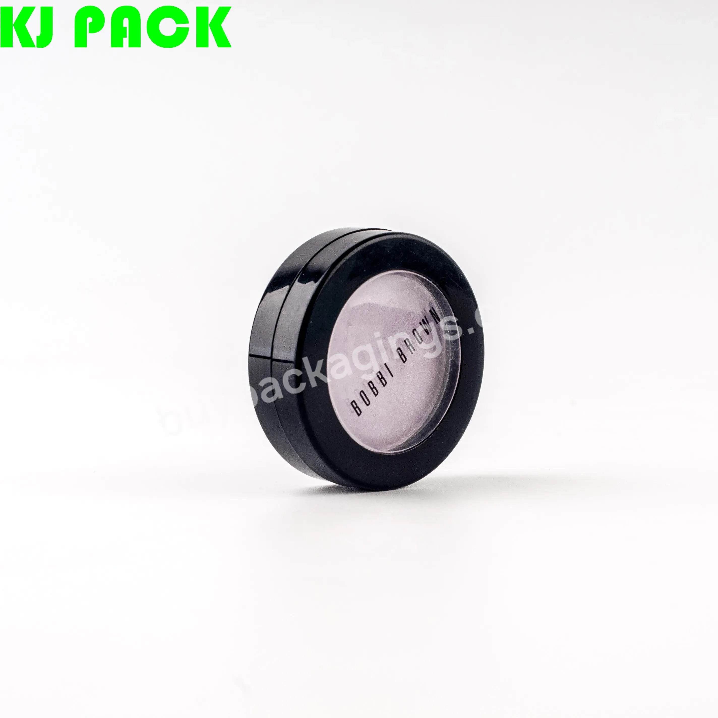 Single Cosmetic Blush Powder Case Blush Container Round Shape Empty With Clear Window - Buy Blush Powder Case,1 Pc Face Blush Powder Case,Blush Palette.
