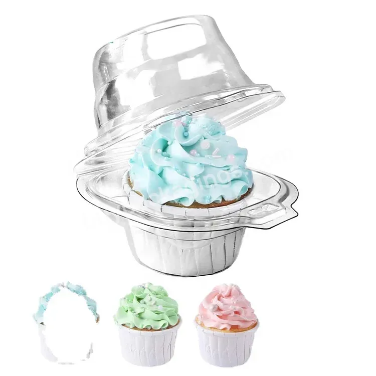 Single Transparent Mousse Cake Boxes Manufacturer Plastic Cupcakes Packaging Box Clear - Buy Single Cupcake Box And Packaging,Cupcakes Packaging Box Clear,Transparent Mousse Cake Boxes.