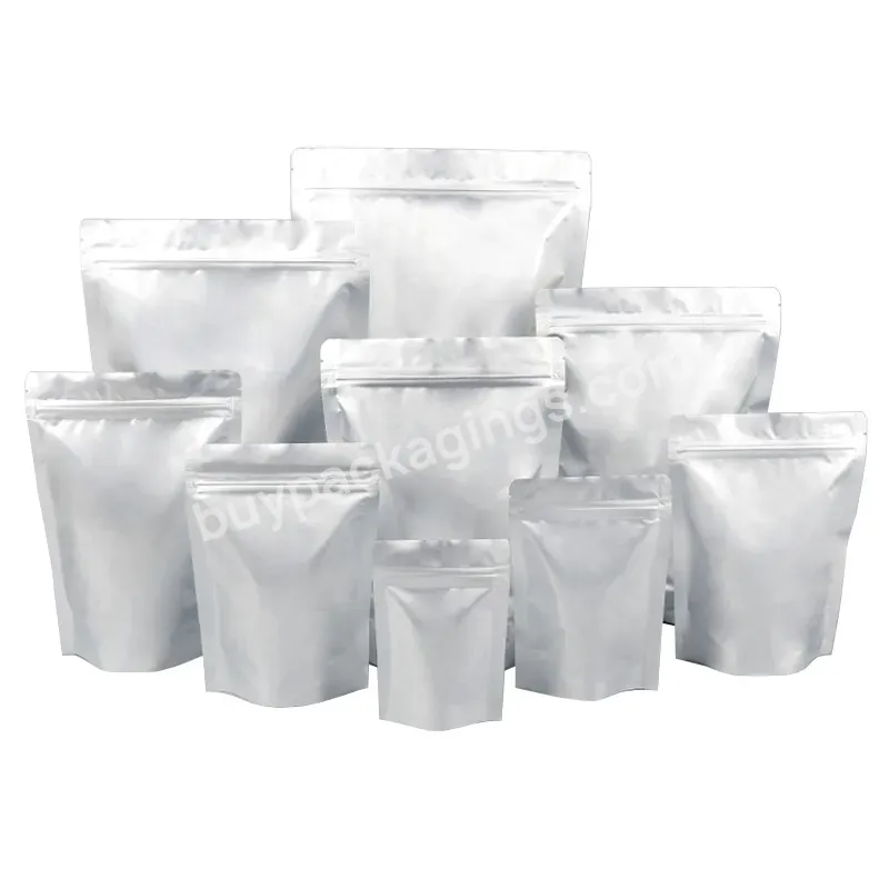 Size 16 * 24 Zipper Pouches Aluminum Bags Biodegradable Packaging Bag Custom Food Bag