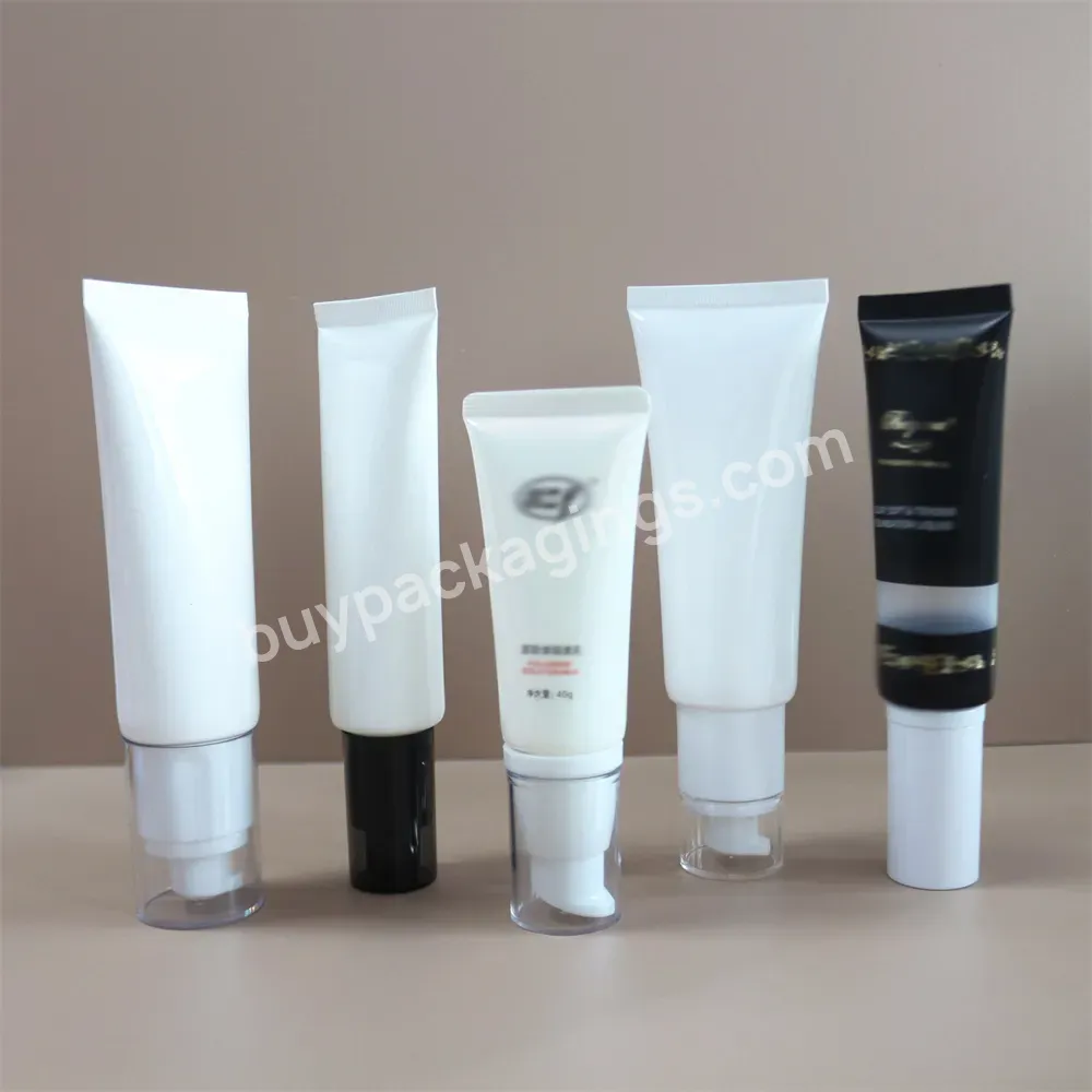 Skin Care Pe Facial Cleanser Squeeze Bottle Hand Empty Container Soft Cosmetic Tube Packaging Lotion Eye Cream Plastic Tube - Buy Squeeze Lip Gloss Tube Packaging,Plastic Cosmetic Tube,Squeeze Tube Packaging.