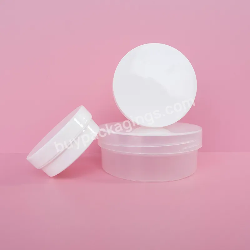 Skincare Cosmetic Containers Plastic Containers And Creams Body Butter Container Plastic Jars Clear Pp Bottle - Buy In Stock 30ml 100ml 200ml Wide Pp Plastic Honey Container Lids Packaging Skin Care Face Cream Cosmetic Jar,30g 50g Jars Cosmetic Pet C