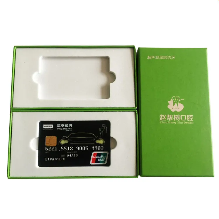 small luxury gift packaging credit card box